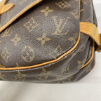 Louis Vuitton Shoulder Bag Monogram Saumur 30 Brown — view 8