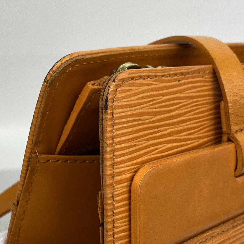 Louis Vuitton Tote Bag Epi Croisette PM Mandarin — view 8