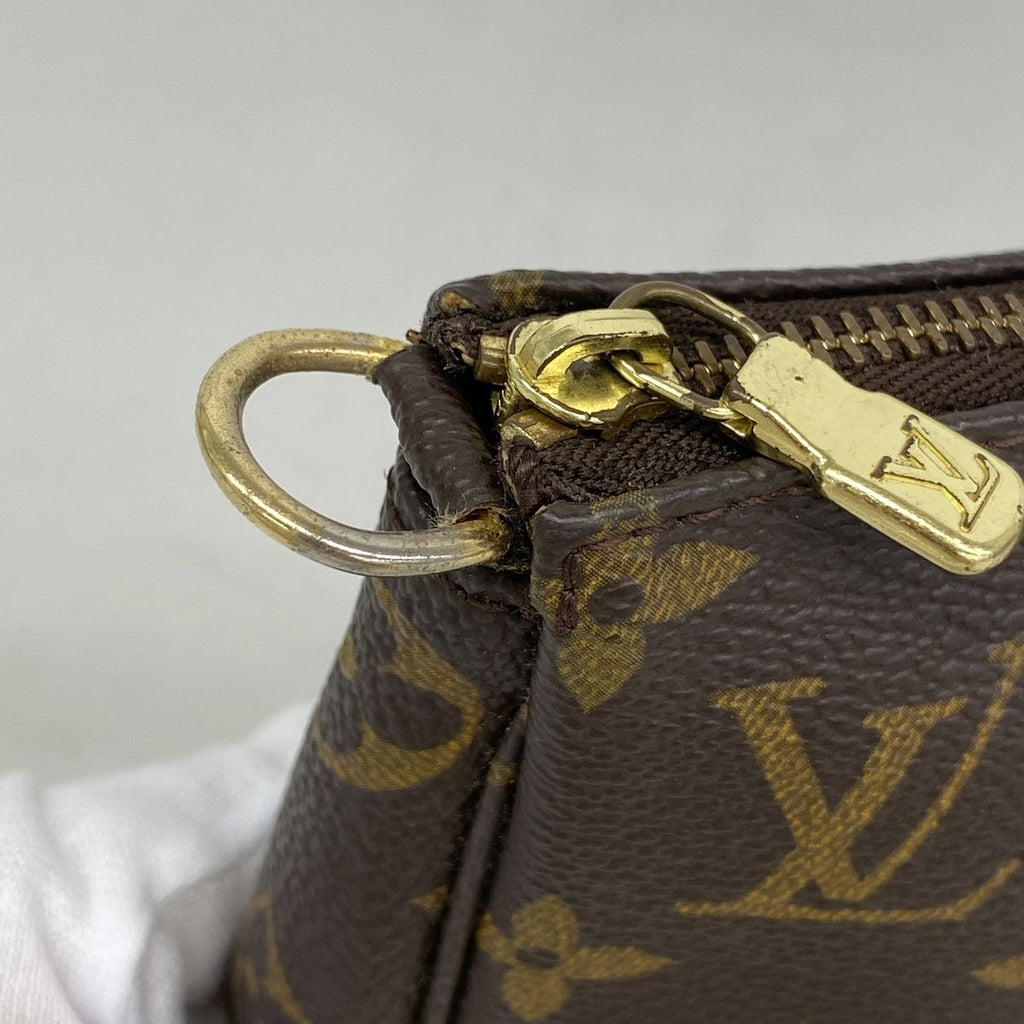 Louis Vuitton Pouch Monogram Pochette Accessoires Brown — view 6