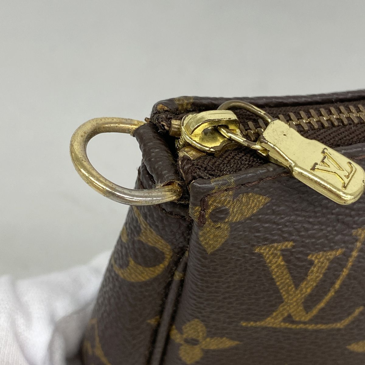 Louis Vuitton Pouch Monogram Pochette Accessoires Brown — view 6
