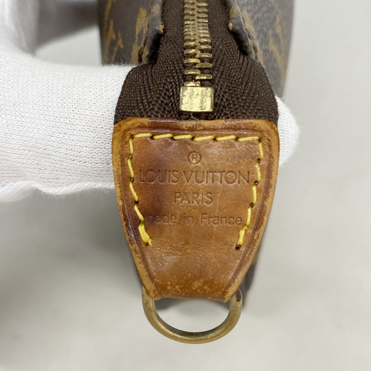 Louis Vuitton Pouch Monogram Pochette Accessoires Brown — view 5