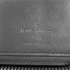 Louis Vuitton Wallet Damier Infini 3D Zippy Vertical Black Blue — view 4