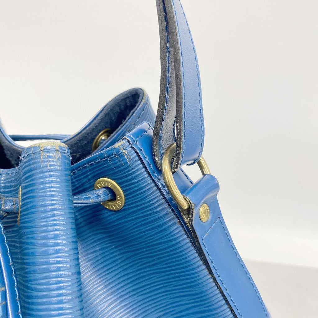 Louis Vuitton Shoulder Bag Epi Noe Toledo Blue — view 7