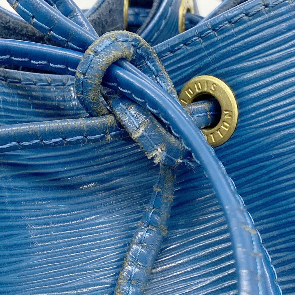 Louis Vuitton Shoulder Bag Epi Noe Toledo Blue — view 8