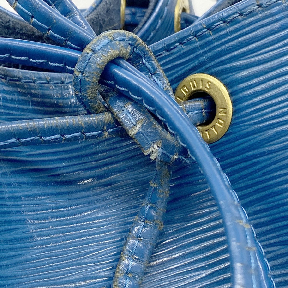 Louis Vuitton Shoulder Bag Epi Noe Toledo Blue — view 8