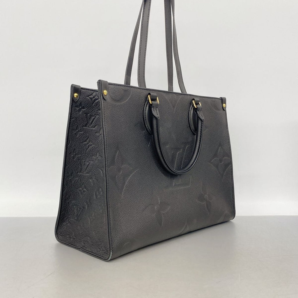 Louis Vuitton Tote Bag Monogram Empreinte On The Go MM Noir 2-Way — view 2