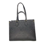 Louis Vuitton Tote Bag Monogram Empreinte On The Go MM Noir 2-Way