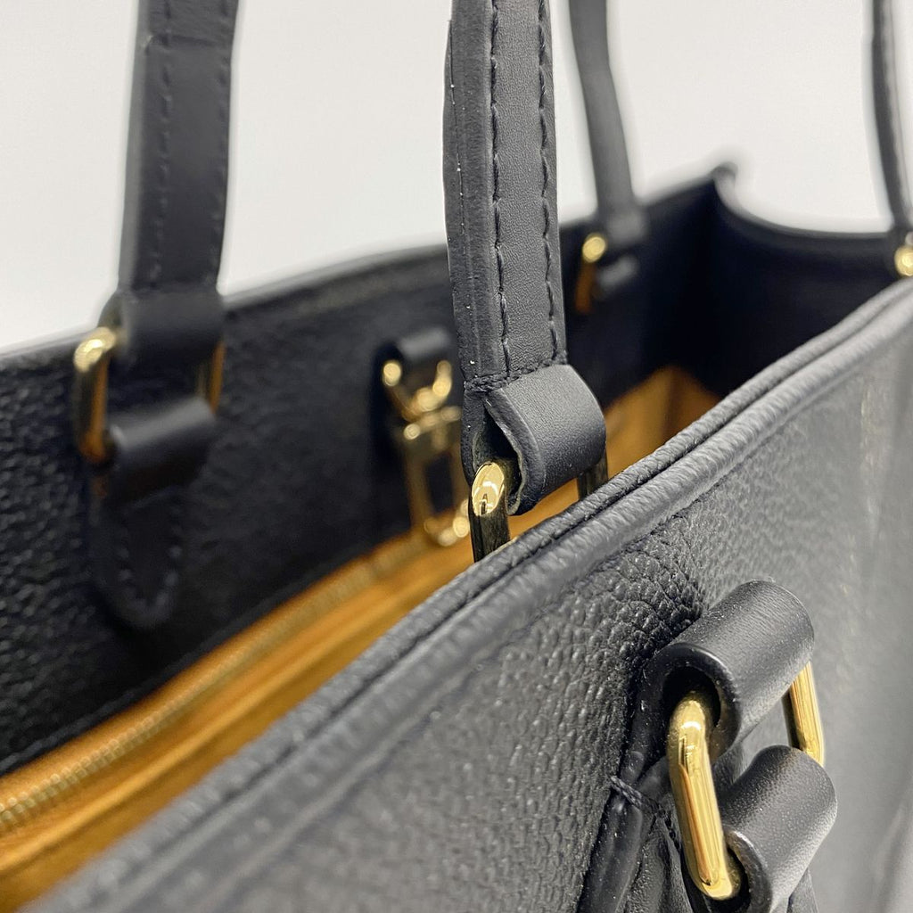 Louis Vuitton Tote Bag Monogram Empreinte On The Go MM Noir 2-Way — view 8