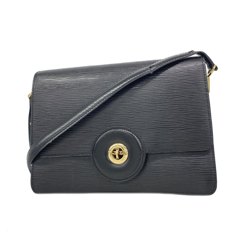 Louis Vuitton Shoulder Bag Epi Run Noir