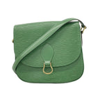 Louis Vuitton Shoulder Bag Epi Saint-cloud Borneo Green
