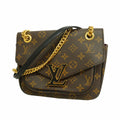 Louis Vuitton Shoulder Bag Monogram Passy Brown