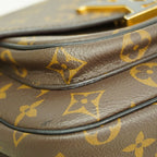 Louis Vuitton Shoulder Bag Monogram Passy Brown — view 6