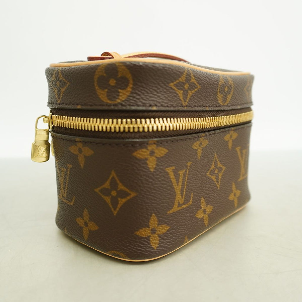 Louis Vuitton Vanity Bag Monogram Nice Nano Brown — view 2