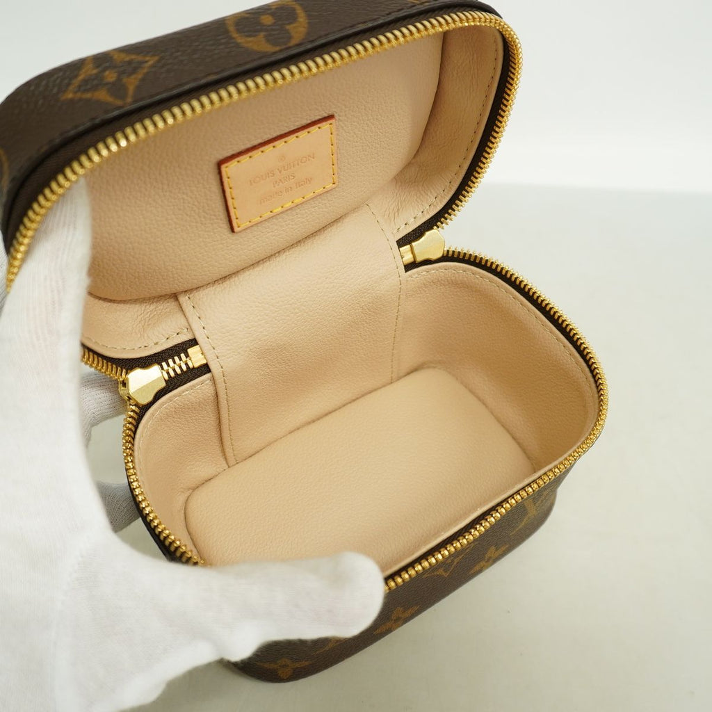 Louis Vuitton Vanity Bag Monogram Nice Nano Brown — view 4