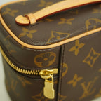Louis Vuitton Vanity Bag Monogram Nice Nano Brown — view 8