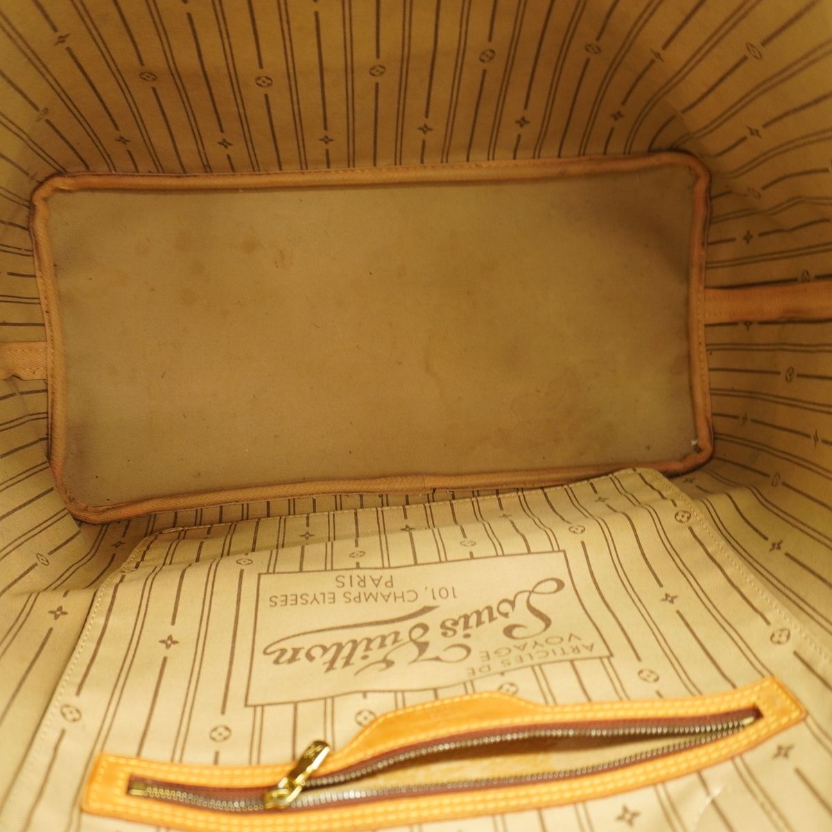 Louis Vuitton Tote Bag Monogram Neverfull GM Brown — view 4