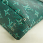 Louis Vuitton Clutch Monogram Heritage Pochette Voyage Souple Green — view 7