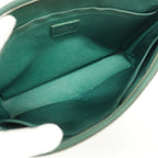 Louis Vuitton Clutch Monogram Heritage Pochette Voyage Souple Green — view 4