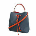 Louis Vuitton Handbag Epi Neo Noe Blue Indigo 2-Way Bag