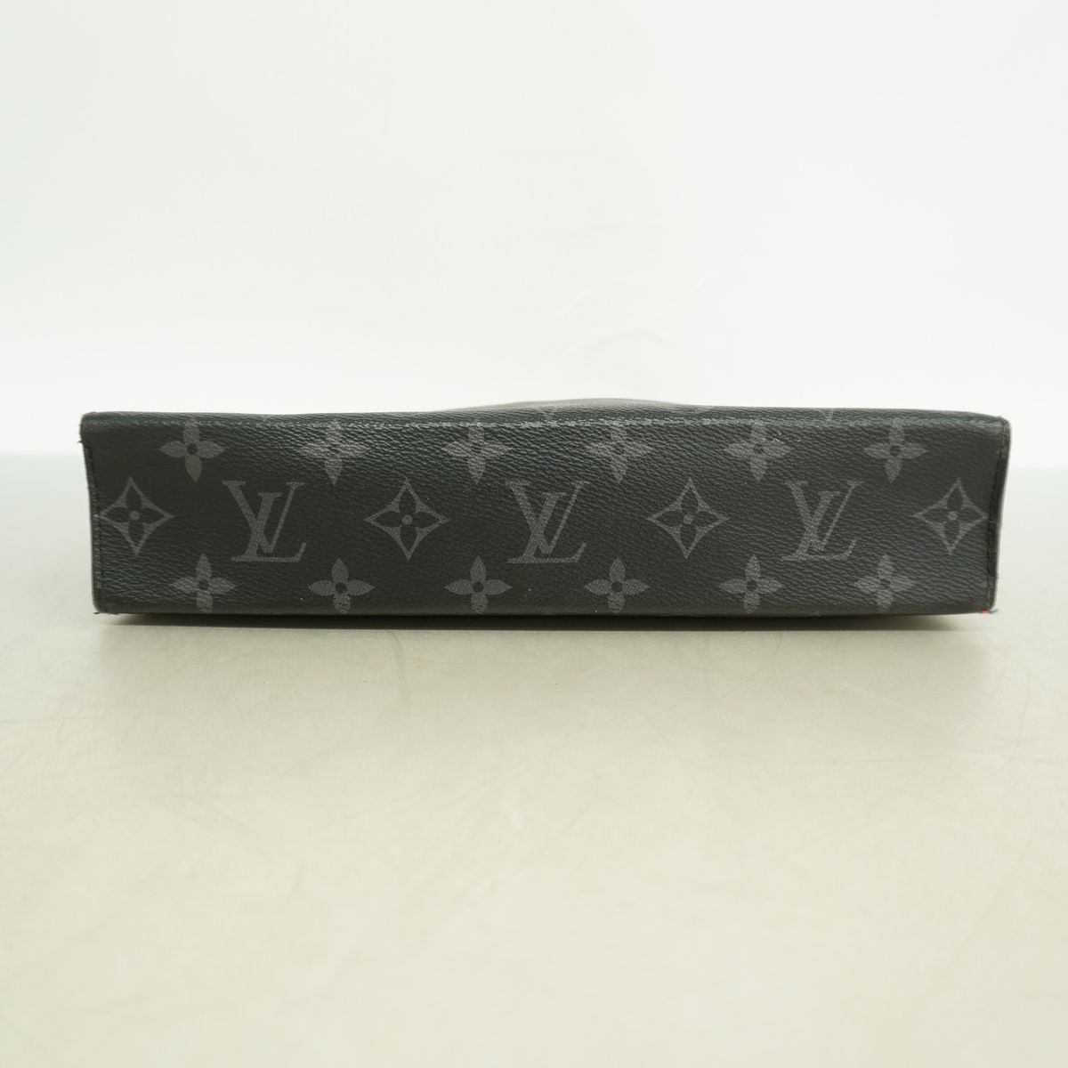 Louis Vuitton Clutch Monogram Eclipse Pochette Voyage MM Black — view 3