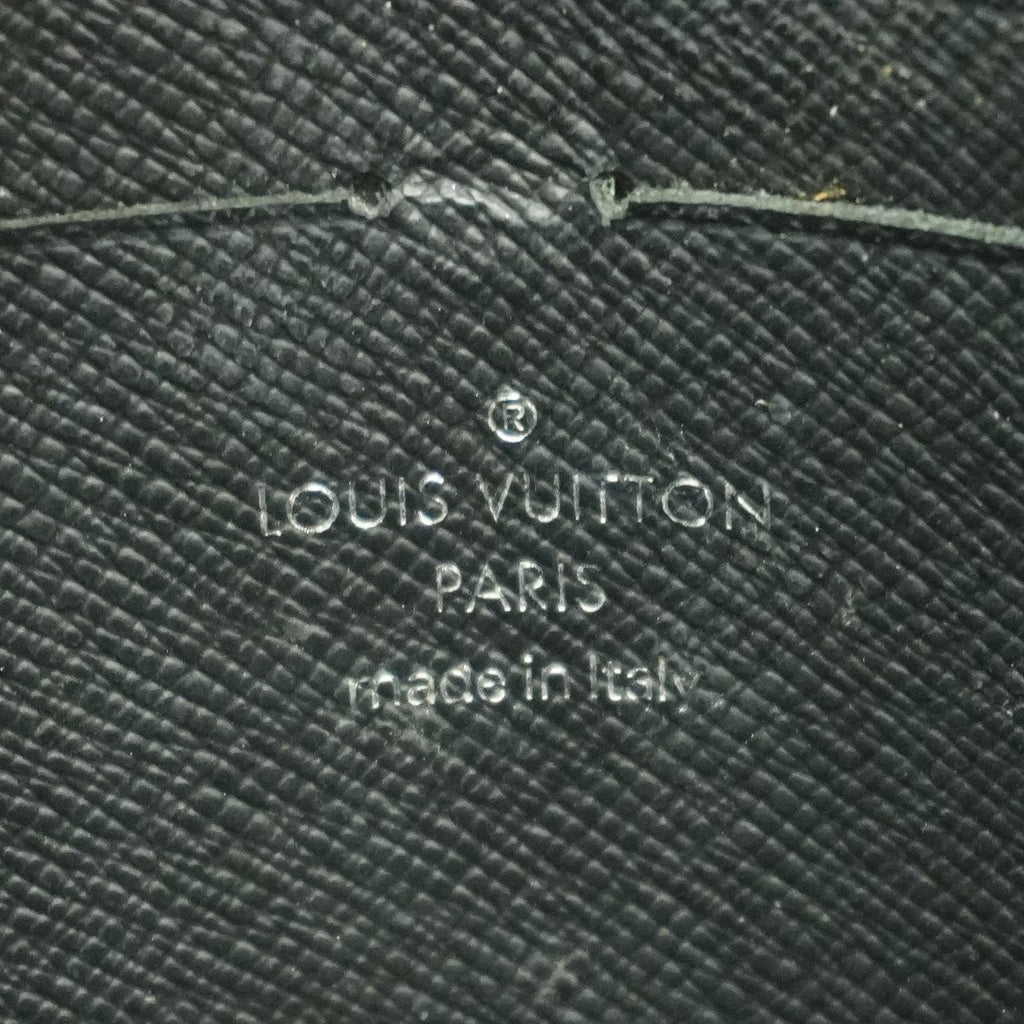 Louis Vuitton Clutch Monogram Eclipse Pochette Voyage MM Black — view 5