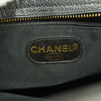 Chanel Shoulder Bag Triple Coco Caviar Leather Black Gold — view 5
