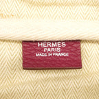 Hermes Handbag Victoria 35 Taurillon Clemence Ruby Silver — view 5