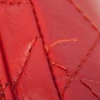 Chanel Shoulder Bag 2.55 Quilted Maxi Leather Red Silver — view 6