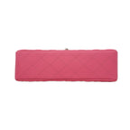 Chanel Shoulder Bag Quilted Lambskin Pink Silver — view 3