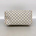 Louis Vuitton Handbag Damier Azur Speedy 30 White — view 3