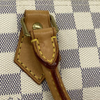 Louis Vuitton Handbag Damier Azur Speedy 30 White — view 8