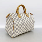 Louis Vuitton Handbag Damier Azur Speedy 30 White — view 2
