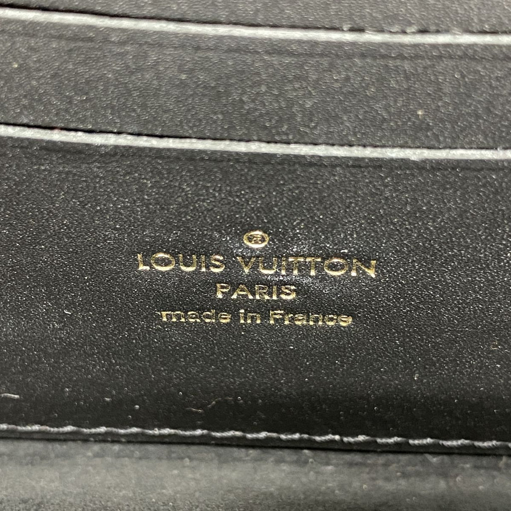 Louis Vuitton Shoulder Bag Monogram Reverse Portefeuille Dauphine Brown — view 5