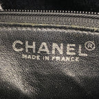 Chanel Tote Bag Reissue Caviar Leather Black Silver — view 5