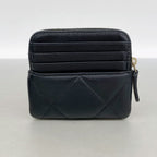 Chanel Coin Purse Chanel 19 Lambskin Black Gold — view 8