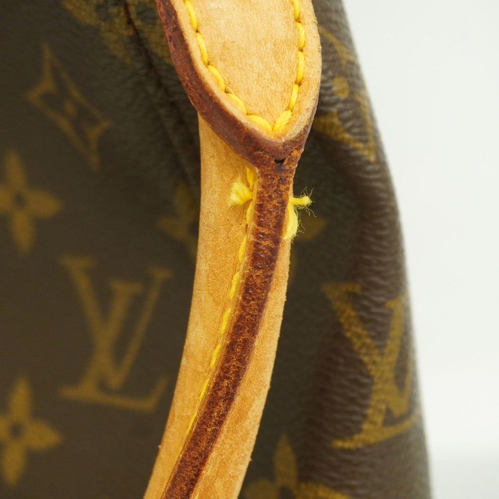 Louis Vuitton Shoulder Bag Monogram Looping GM Brown — view 7