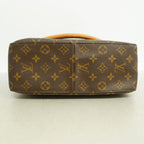 Louis Vuitton Shoulder Bag Monogram Looping GM Brown — view 3