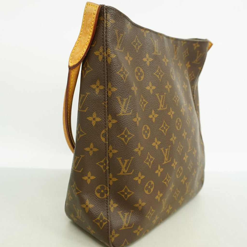 Louis Vuitton Shoulder Bag Monogram Looping GM Brown — view 2