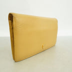 Chanel Wallet Coco Buttons Leather Beige Gold — view 2