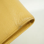 Chanel Wallet Coco Buttons Leather Beige Gold — view 6