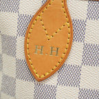 Louis Vuitton Tote Bag Damier Azur Neverfull MM White — view 6