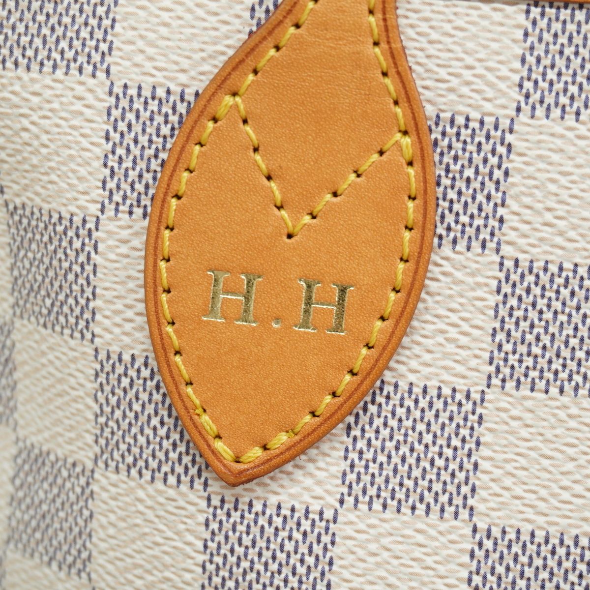 Louis Vuitton Tote Bag Damier Azur Neverfull MM White — view 6