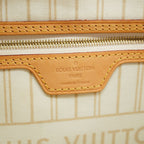 Louis Vuitton Tote Bag Damier Azur Neverfull MM White — view 5
