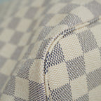 Louis Vuitton Tote Bag Damier Azur Neverfull MM White — view 7