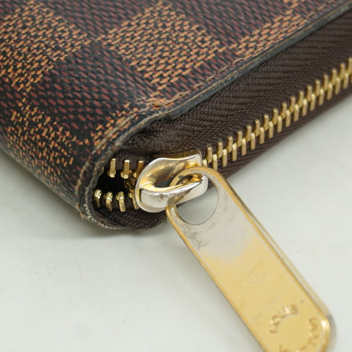 Louis Vuitton Wallet Damier Zippy Ebene — view 6