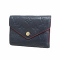 Louis Vuitton Trifold Wallet Monogram Empreinte Portefeuille Victorine Marine