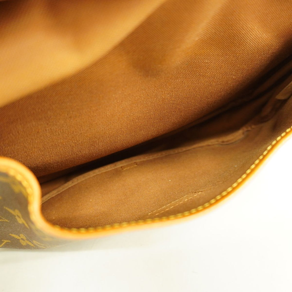 Louis Vuitton Shoulder Bag Monogram Saumur 30 Brown — view 4