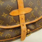 Louis Vuitton Shoulder Bag Monogram Saumur 30 Brown — view 6