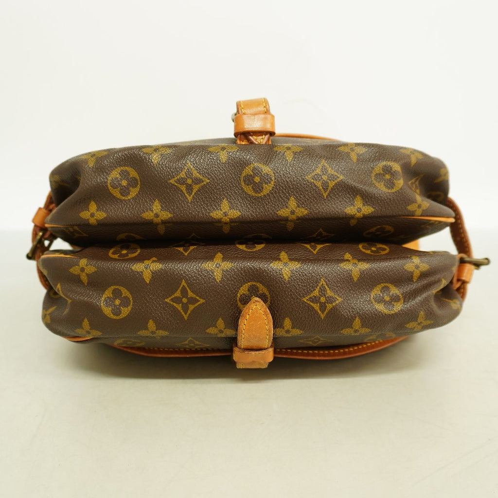 Louis Vuitton Shoulder Bag Monogram Saumur 30 Brown — view 3