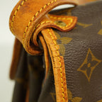 Louis Vuitton Shoulder Bag Monogram Saumur 30 Brown — view 6